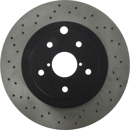 Centric Parts Premium Oe Drilled Brake Rotor, 128.47039 128.47039